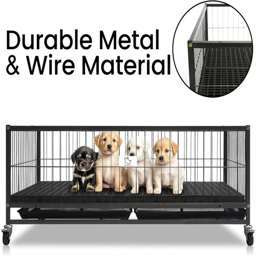 43 Metal Dog Whelping Box WHLP01