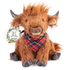 Highland Cow Plush – Weighted Toy for Kids & Adults