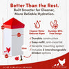 RentACoop 32oz(1L) Drinker Plus 2 Versatile Nipples