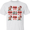 Trump I'll Be Home For Christmas Sweatshirt, Humorous Trump Christmas Sweatshirt, Trump Supporters 2024 Ugly Sweatshirt T1682 - GOP