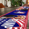 Trump God Bless America Table Runner | Trump Flag 4th Of July | Independence Day Table Runner For Kitchen 682351 - GOP