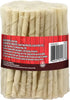 Cadet Beef Hide Rawhide Twists 5-Inch Dog Chews 100 Count Long Lasting