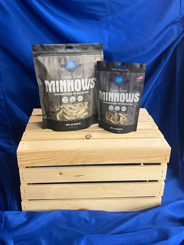 Freeze Dried Minnow Treats