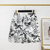 Women's Cotton Silk Pajama Pants Summer Thin Shorts Loose Casual