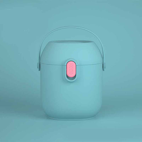 Large Portable Airtight Baby Milk Powder Food Supplement Storage Rice Flour Box Spoon Cereal Infant Toddle Snacks Container