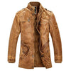 Winter Men's Leather Men's fashion Clothing With Zipper