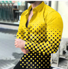 Men's Long Sleeve Shirt Plus Size