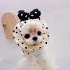 Cotton Dog Snood for Long Ears and Mealtimes