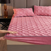 Thick Coral Fleece Quilted Fitted Sheet Single Piece