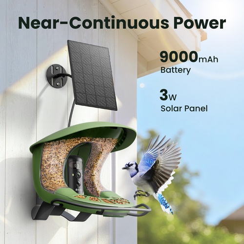 Birdfy Feeder 2 Pro - Dual-Lens Smart Bird Feeder with Camera