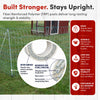 42 Electric Poultry Fencing - Suitable for Chickens, Ducks, Turkeys, and Other Poultry