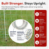 RentACoop Electric Anti-Predator Goat Fence - Suitable for Goats and Larger Animals - Energizer Not Included - 168 L x 42 H