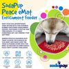 Peace Christmas Tree emat - Enrichment Lick Mat for Dogs and Cats | Christmas Tree design | SodaPup