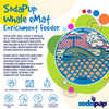 Whale eMat - Enrichment Lick Mat for Dogs and Cats - with Suction Cups | Whale Design | USA Made