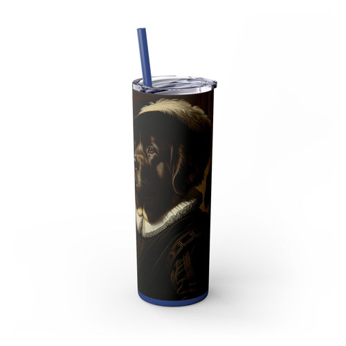 Skinny Tumbler with Straw – 20 oz Stainless Steel Cup
