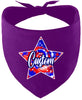 Custom Patriotic Tie Dye Pet Bandana