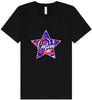Custom Patriotic Tie Dye Unisex V-Neck Shirt