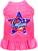 Custom Patriotic Tie Dye Pet Dress
