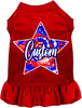 Custom Patriotic Tie Dye Pet Dress