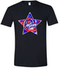 Custom Patriotic Tie Dye Adult Gildan Soft Shirt