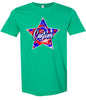 Custom Patriotic Tie Dye Adult Gildan Soft Shirt