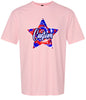 Custom Patriotic Tie Dye Adult Gildan Soft Shirt