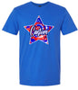 Custom Patriotic Tie Dye Adult Gildan Soft Shirt