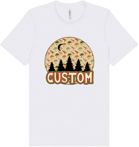 Custom Under the Stars Adult Bella Canvas Shirt