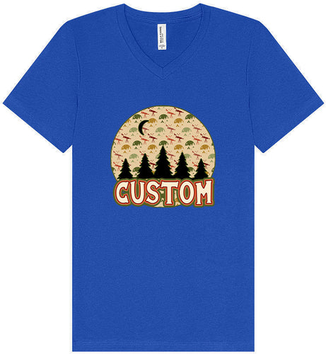 Custom Under the Stars Unisex V-Neck Shirt