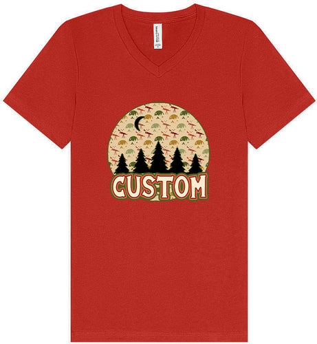 Custom Under the Stars Unisex V-Neck Shirt