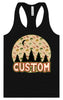 Custom Under the Stars Women's Racerback Tank