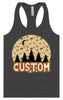 Custom Under the Stars Women's Racerback Tank