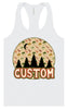 Custom Under the Stars Women's Racerback Tank