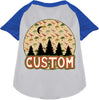 Custom Under the Stars Pet Raglan Shirts