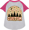 Custom Under the Stars Pet Raglan Shirts