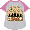 Custom Under the Stars Pet Raglan Shirts