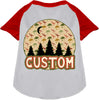 Custom Under the Stars Pet Raglan Shirts