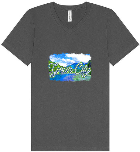 Custom Summer Unisex V-Neck Shirt