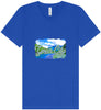 Custom Summer Unisex V-Neck Shirt