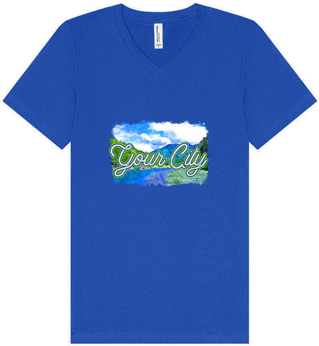 Custom Summer Unisex V-Neck Shirt