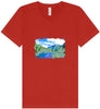 Custom Summer Unisex V-Neck Shirt