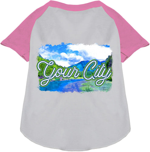 Custom Summer Pet Raglan Shirts