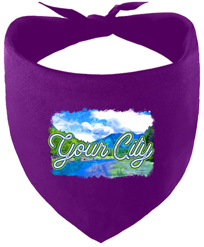 Custom Summer Pet Bandana