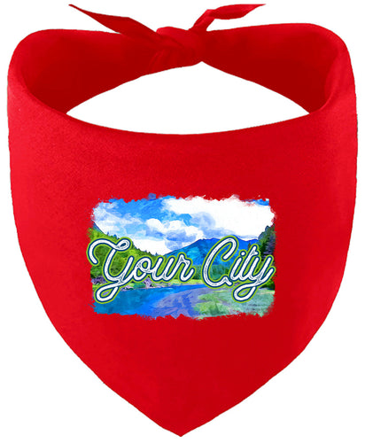 Custom Summer Pet Bandana