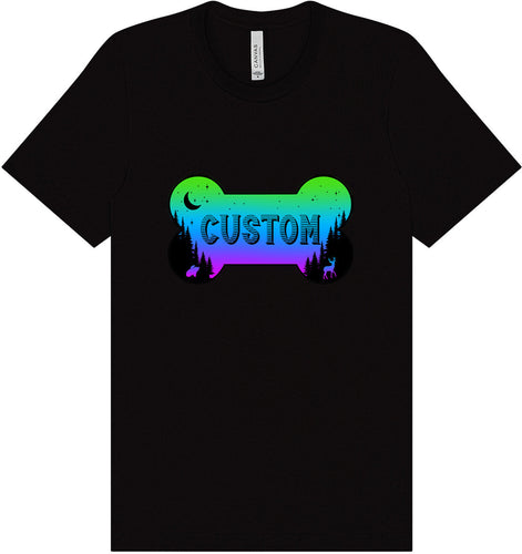 Custom Mountain Shades Adult Bella Canvas Shirt