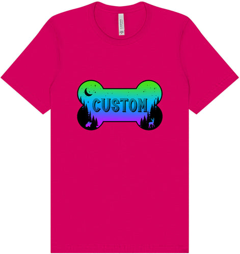 Custom Mountain Shades Adult Bella Canvas Shirt