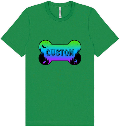 Custom Mountain Shades Adult Bella Canvas Shirt