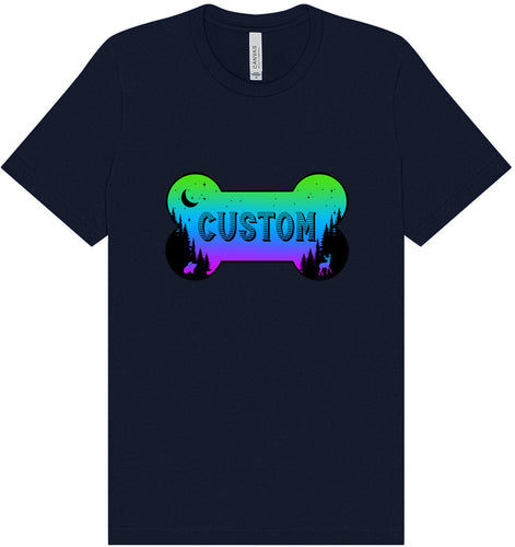 Custom Mountain Shades Adult Bella Canvas Shirt