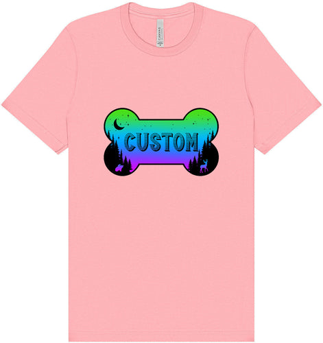 Custom Mountain Shades Adult Bella Canvas Shirt