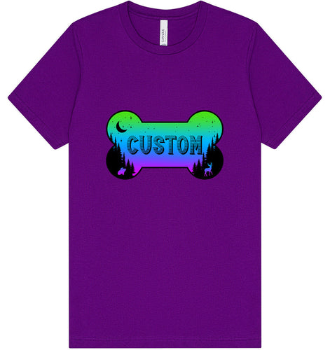 Custom Mountain Shades Adult Bella Canvas Shirt